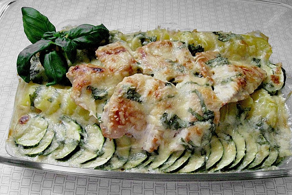 Hähnchenfilet - Kartoffel - Gratin