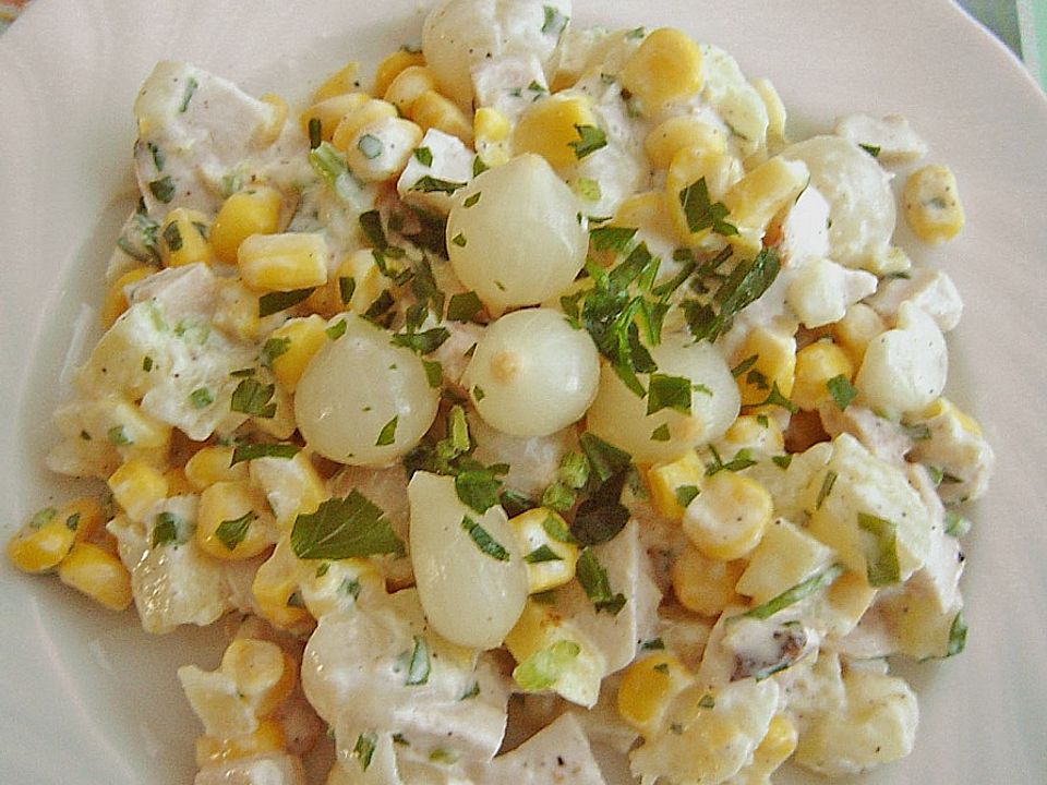 Hähnchenbrustfilet - Salat mit Ananas von brisane| Chefkoch