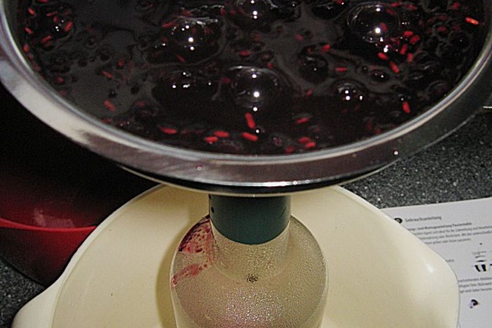 Fliederbeersaft / Holundersaft Fliederbeersaft / Holundersaft