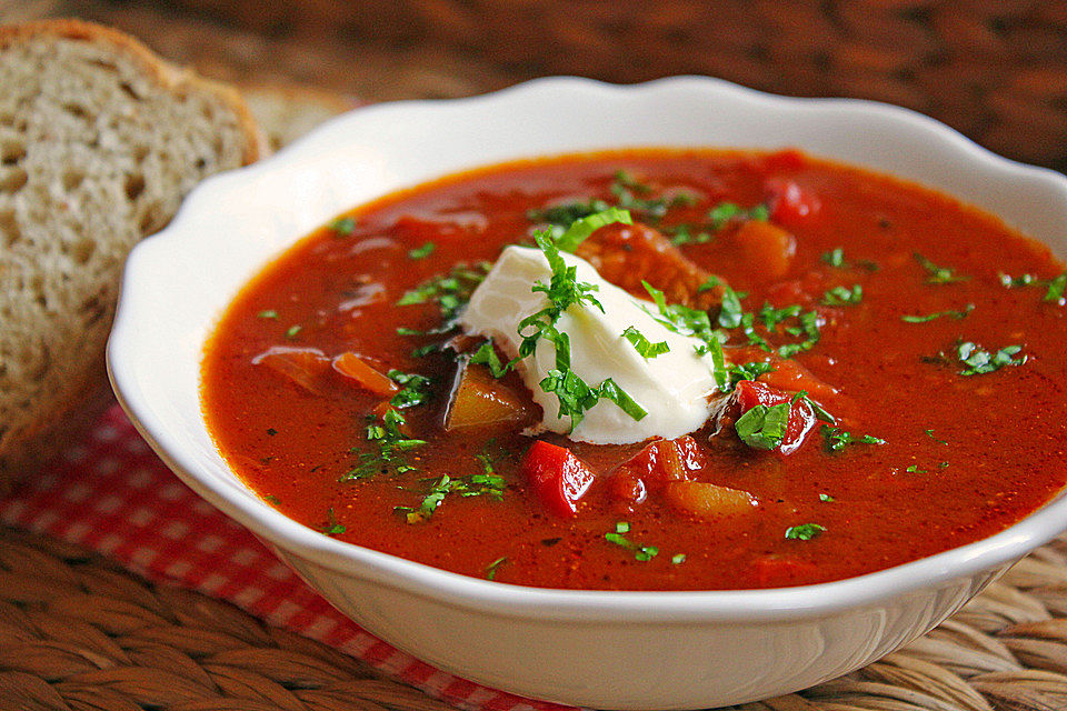 Gulaschsuppe à la Tick