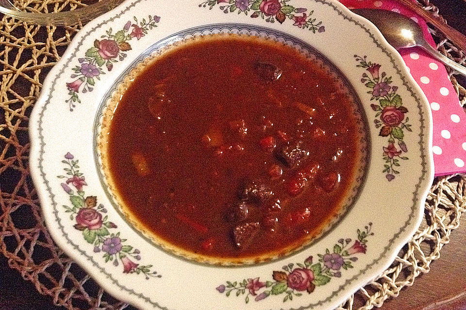 Gulaschsuppe à la Tick