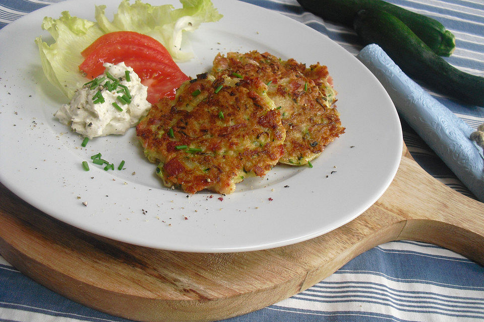 Zucchini - Pfannkuchen