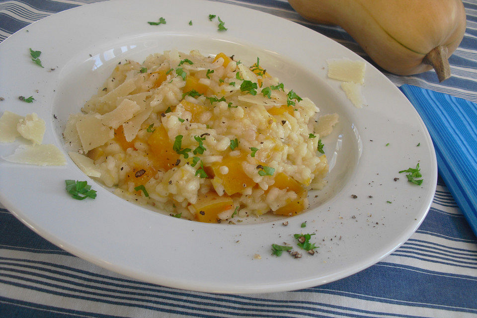 Risotto mit Kürbis