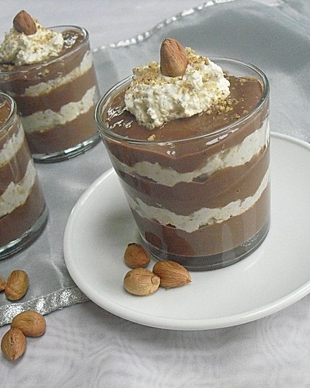 Nuss - Schokoladen - Dessert