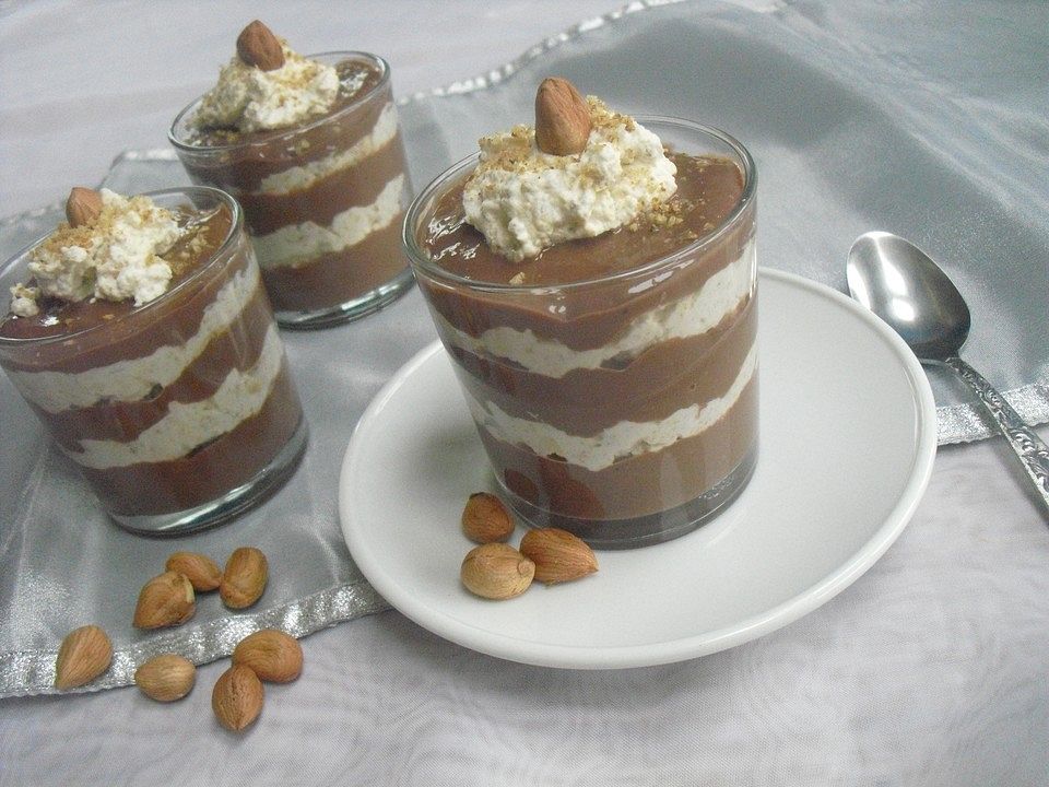 Nuss - Schokoladen - Dessert von baghira555| Chefkoch