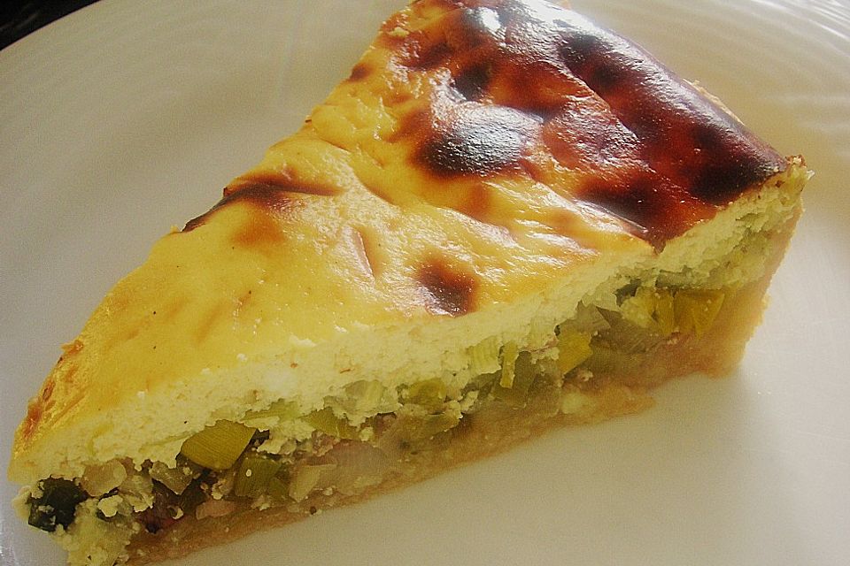 Italienische Lauchtorte