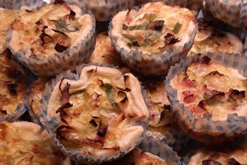 Mini - Lauch - Quiche glutenfrei