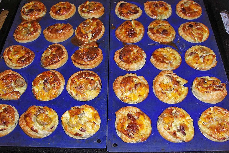 Mini - Lauch - Quiche glutenfrei