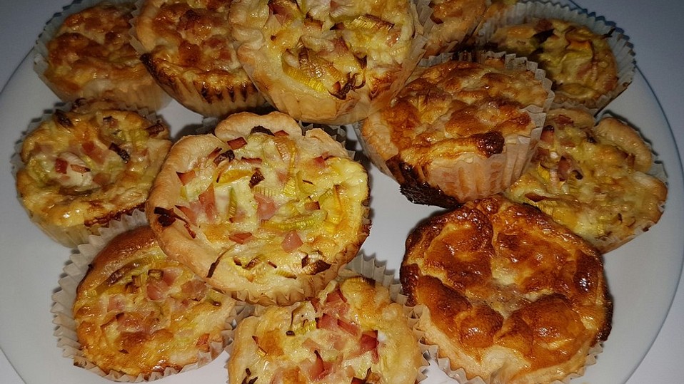 Mini - Lauch - Quiche glutenfrei von bushcook Mini - Lauch - Quiche glutenfrei von bushcook