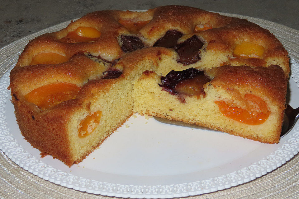 Aprikosen - Zwetschgen - Kuchen