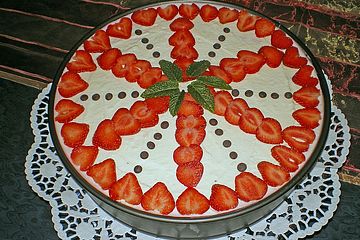 Erdbeer - Mascarpone - Käsekuchen