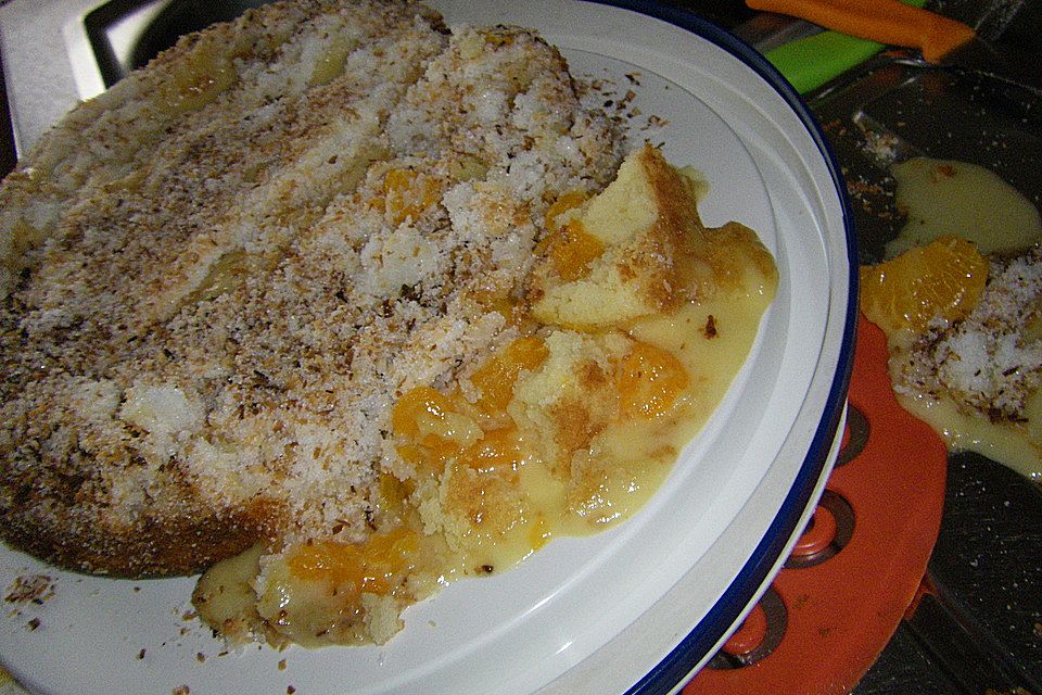 Kokos - Mandarinen - Kuchen