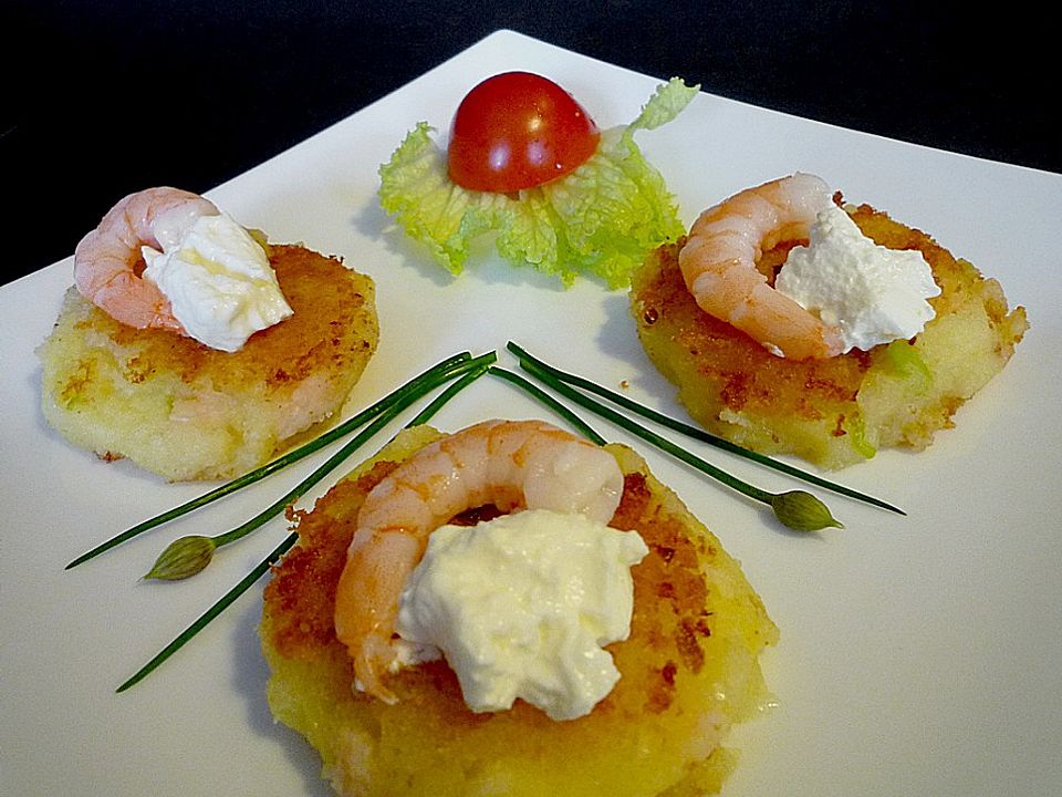Shrimps - Kartoffel - Plätzchen von ars_vivendi| Chefkoch