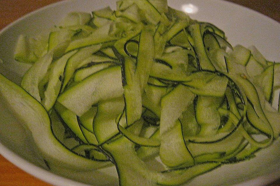 Zucchini - Nudelpfanne