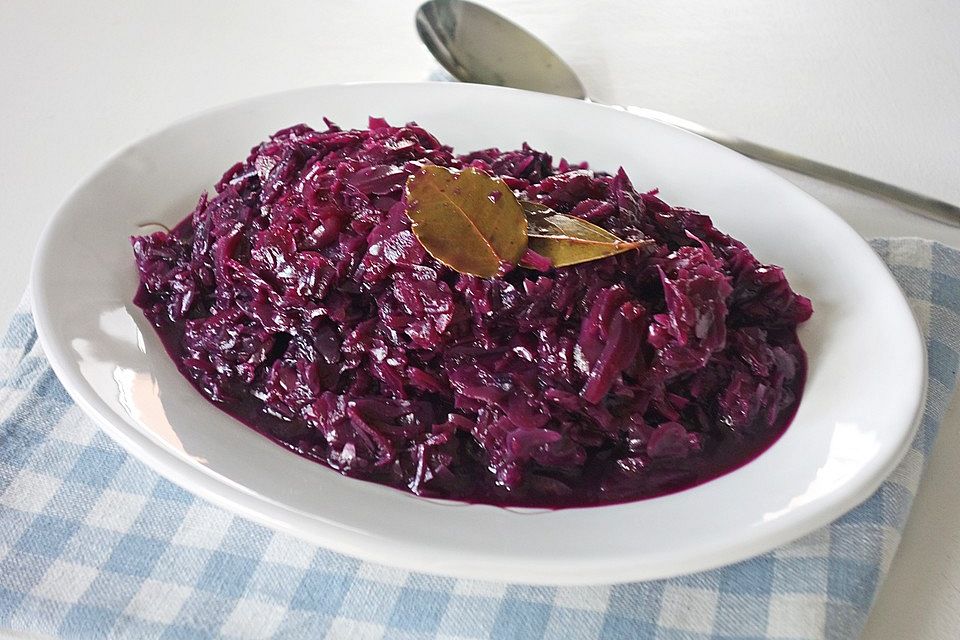 Apfelrotkohl