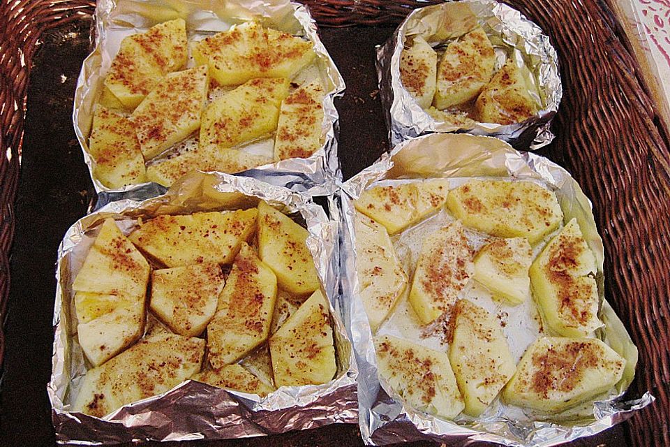 Gegrillte Ananas