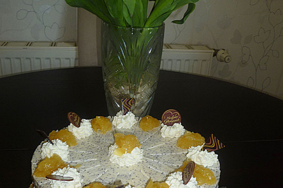 Apfel - Mohn - Torte