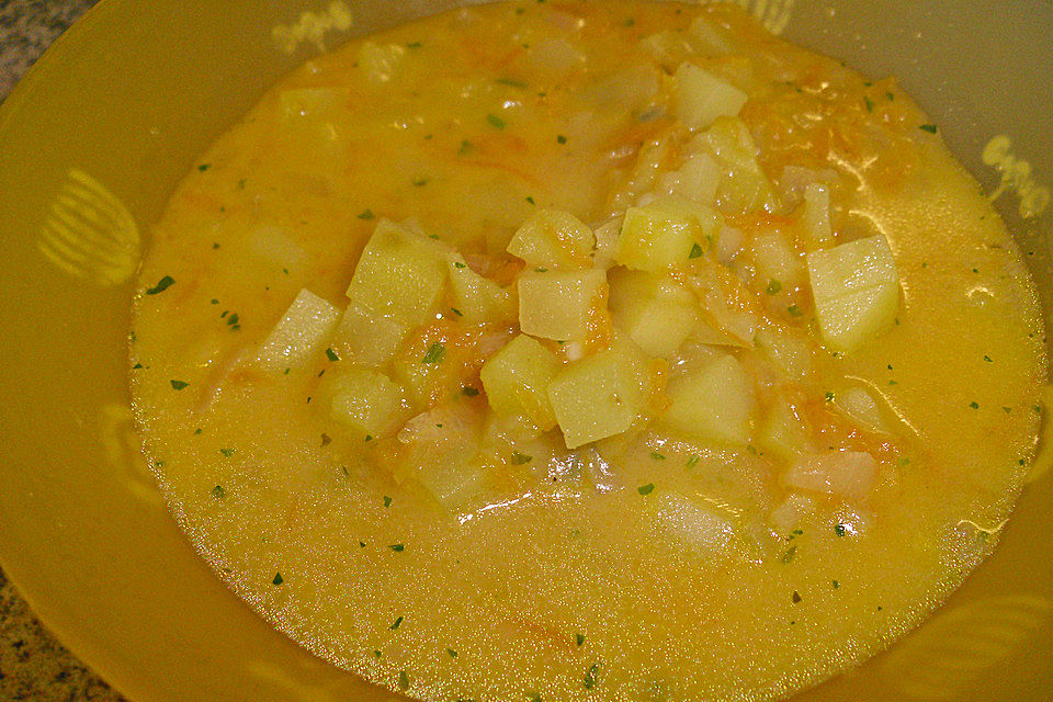 Kartoffel - Cremesuppe