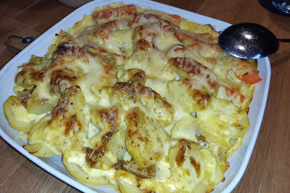 Möhren - Kartoffel - Gratin