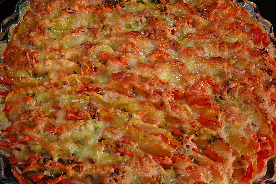 Möhren - Kartoffel - Gratin