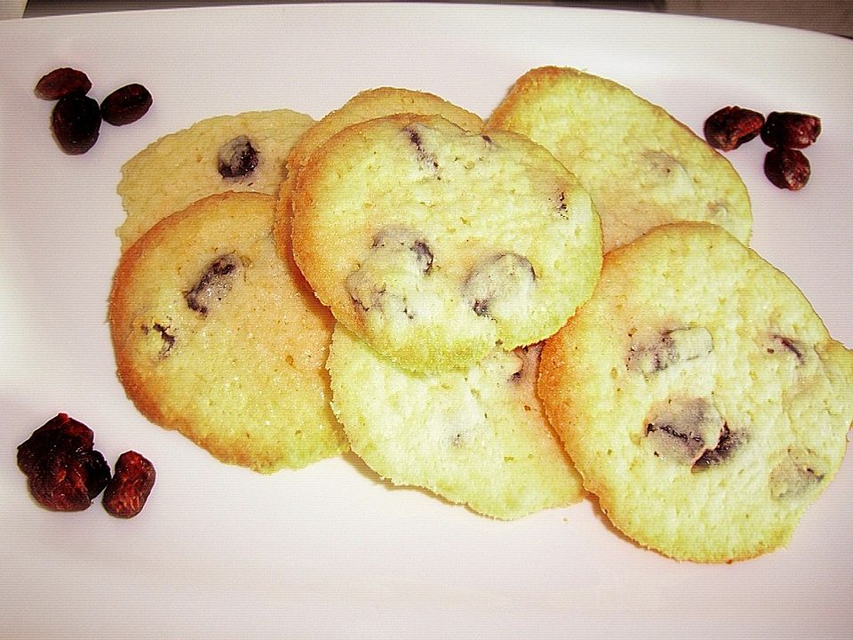 Cranberry - Kokos - Cookies| Chefkoch
