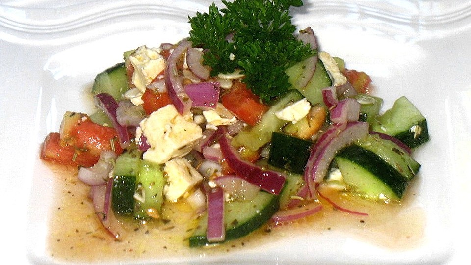Griechischer Bauernsalat Von Accina Chefkoch 