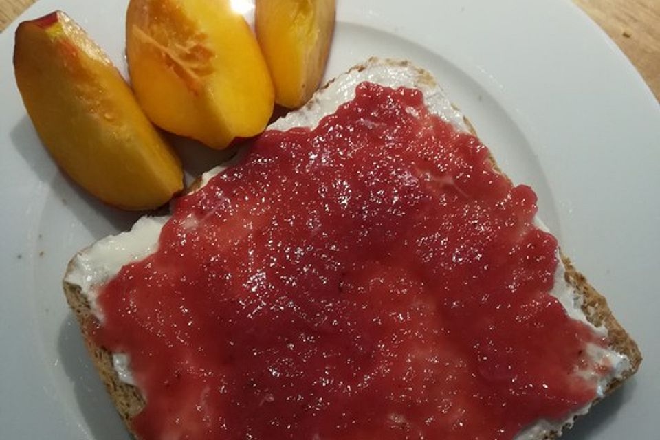 Rote Johannisbeeren - Bananen - Marmelade