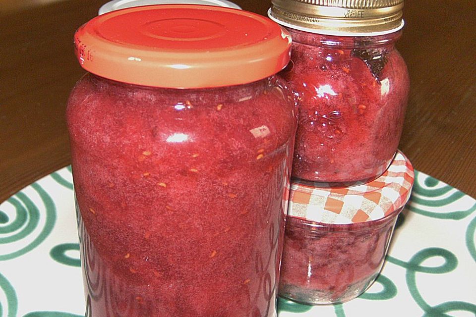 Rote Johannisbeeren - Bananen - Marmelade