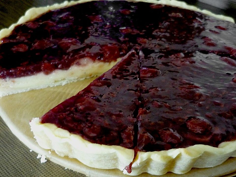 Rote Grütze - Tarte mit Vanillecreme von shamrock91| Chefkoch