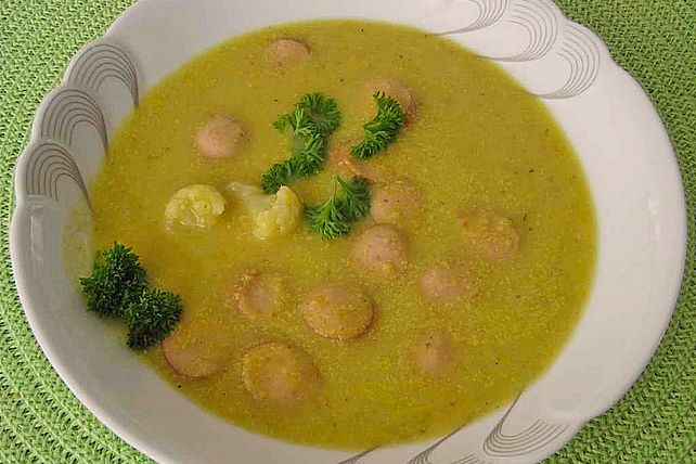 Pürierte Gemüsesuppe von sabinereinschild| Chefkoch