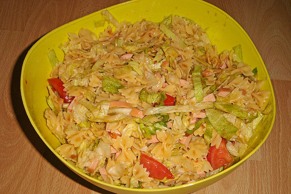 Feuriger Spaghetti - Salat