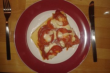 Pfannkuchen Pizza Von Hungrig Chefkoch