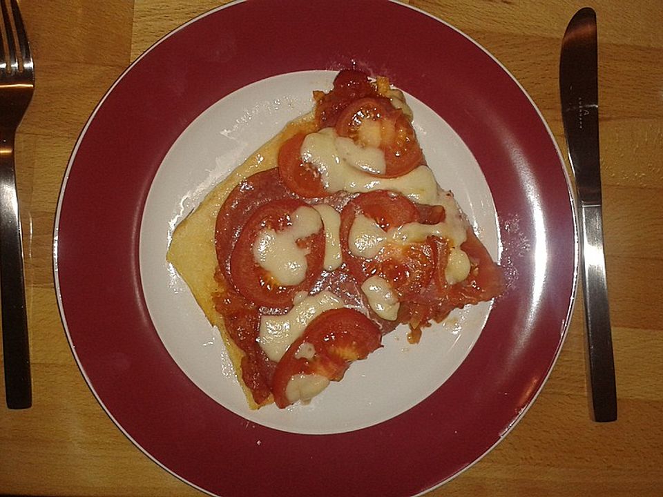 Pfannkuchen Pizza Von Hungrig Chefkoch