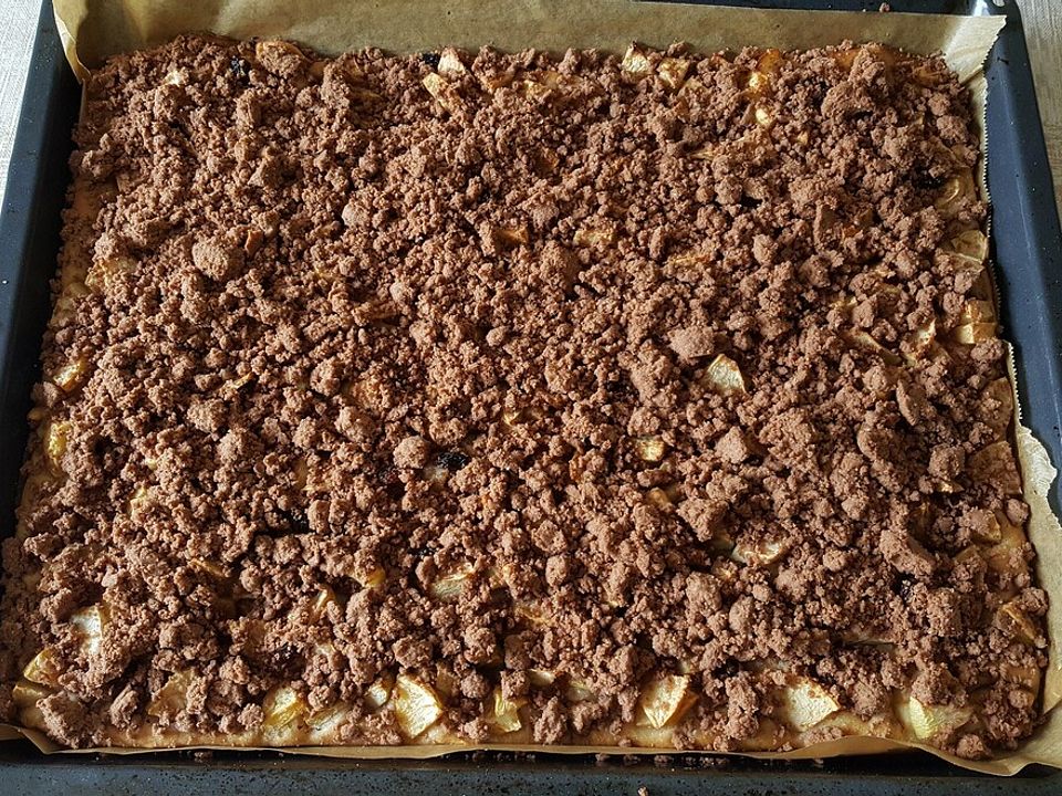 Apfel - Schokostreusel - Kuchen a la Mäusle von CocaColaMaus| Chefkoch