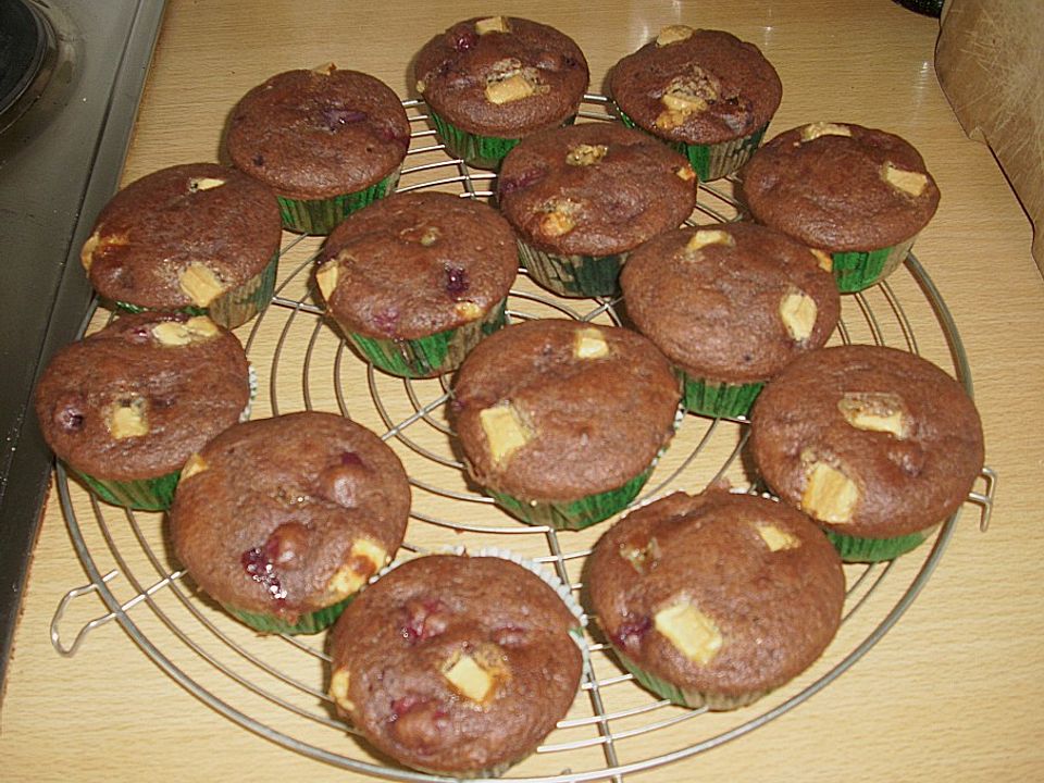 Schoko - Kirsch - Muffins von sk_fraise| Chefkoch