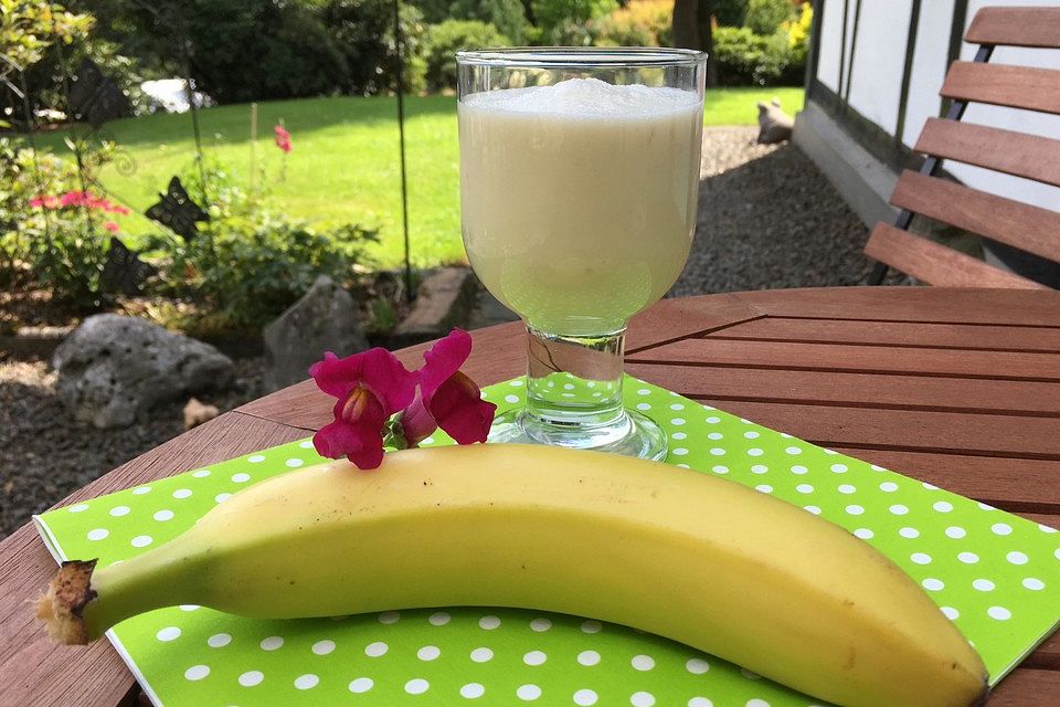 Bananenmilchshake