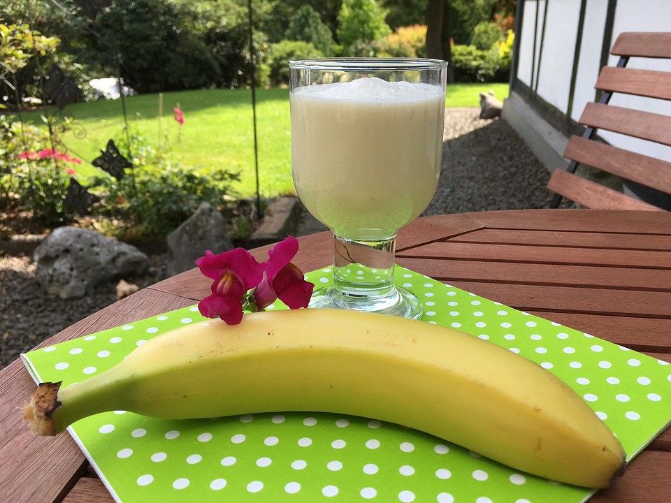Bananenmilchshake von Chrissi-92| Chefkoch