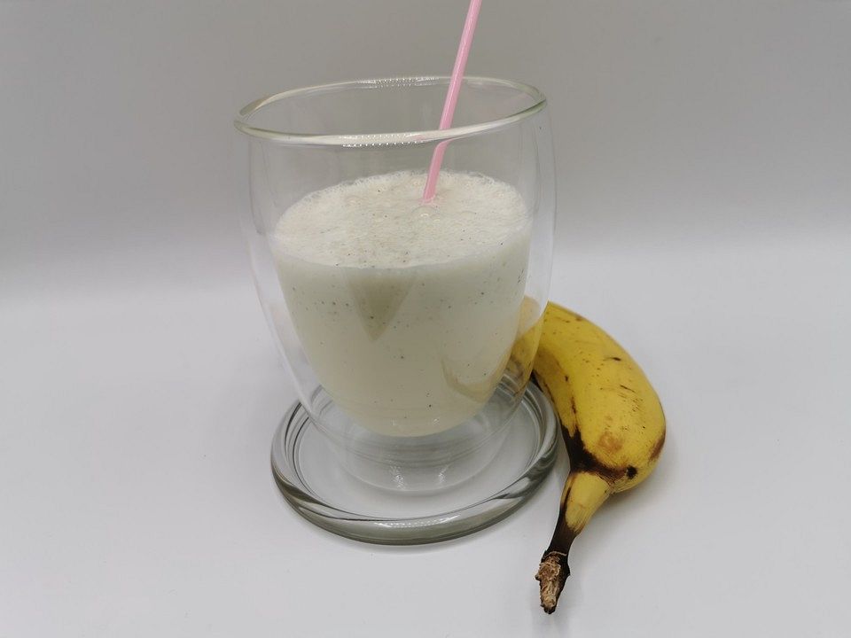 Bananenmilchshake von Chrissi-92 | Chefkoch