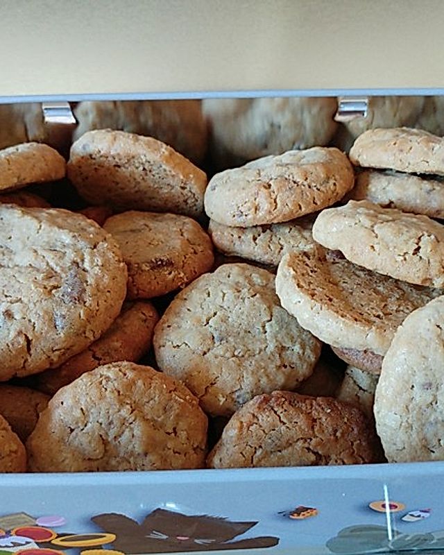 Urmelis Haferflocken - Erdnussbutter - Schoko - Cookies