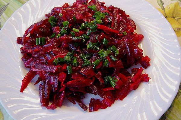 Rote Bete - Salat mit Äpfeln und Karotten von brisane | Chefkoch