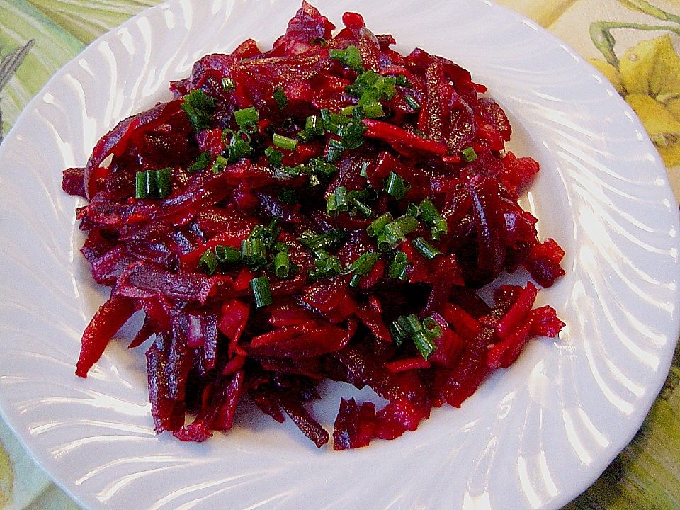 Rote Bete - Salat mit Äpfeln und Karotten von brisane| Chefkoch