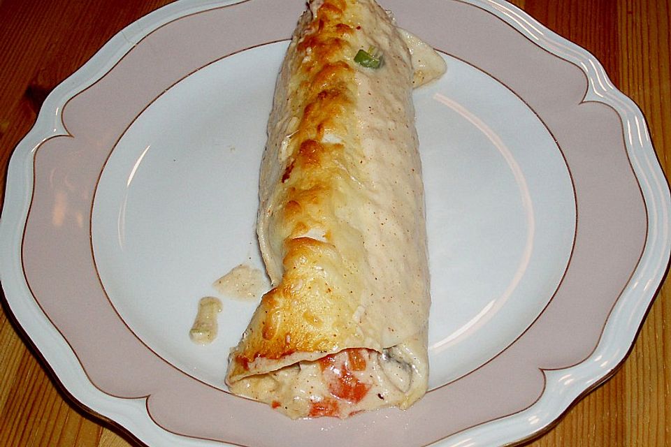 Hähnchen - Quesadilla - Auflauf