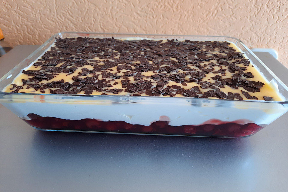 Sauerkirsch - Eierlikör - Pudding