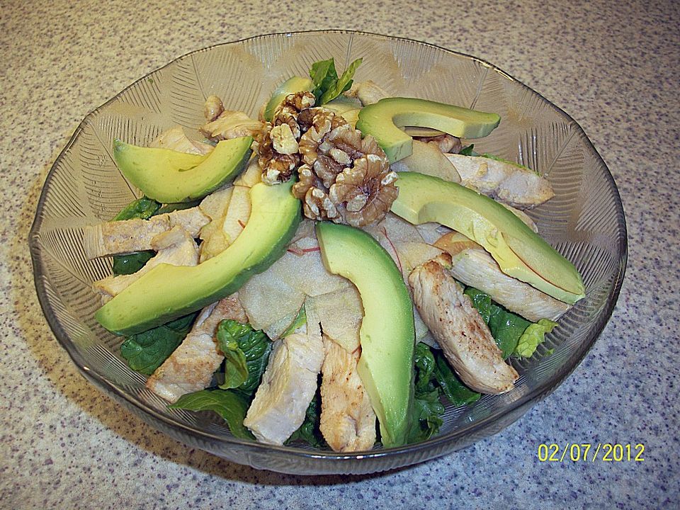 Avocado - Hähnchen Salat von Nayita| Chefkoch