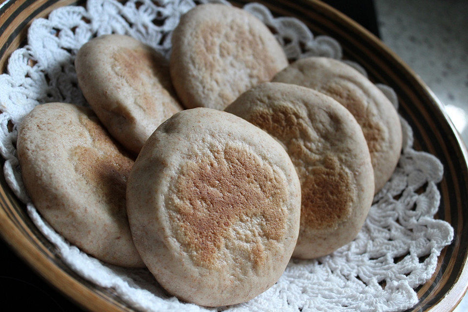 Fladenbrot aus der Pfanne