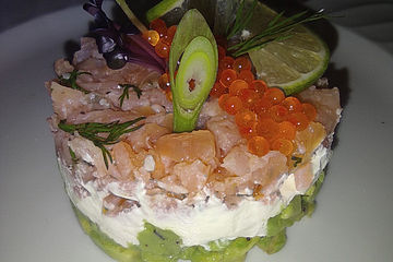 Lachstatar Mit Avocado Von Simply Chefkoch 