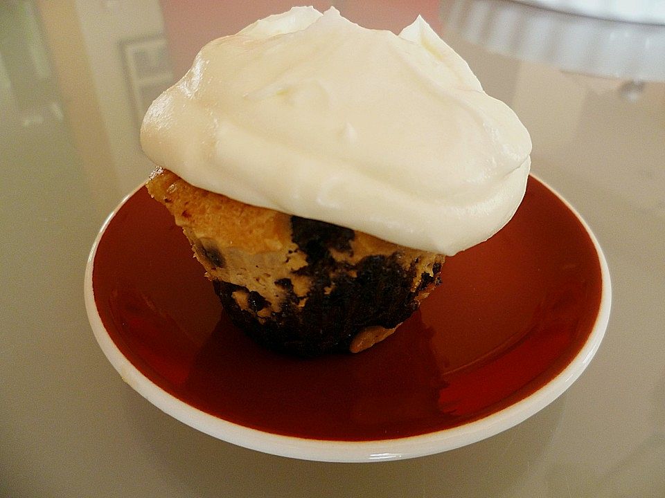 Black Bottom Cupcakes mit Frosting von Jamies_Pub Chefkoch