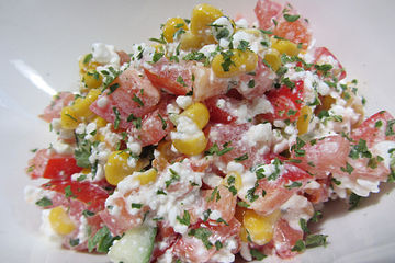 Hüttenkäse - Salat