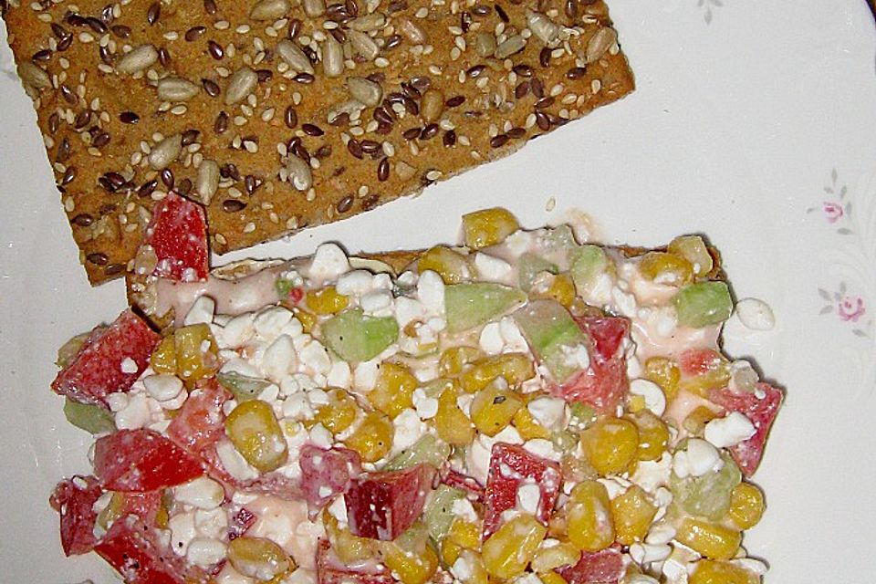 Hüttenkäse - Salat