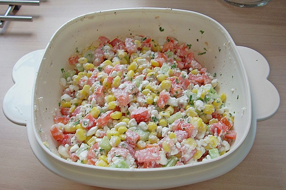 Hüttenkäse - Salat